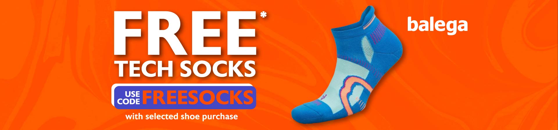 FREE Balega Running Socks With Shoe Purchase
